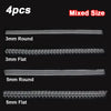 8pcs/Set Ring Size Reducer Tools Spiral Spring Based Rings Adjust Invisible Transparent Tightener Resizing Tool Jewelry Guard