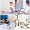 ST04 Swivel Tablet Stand Aluminum Portable 360 Rotating Tablet Stand Holder for Desk Business Kitchen Desktop for IPAD