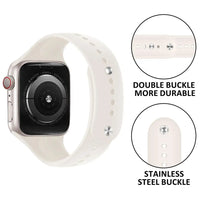 Apple Watch Silicone Strap - Soft Waterproof Comfortable