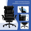 Redlife Heavy Duty Executive Office Chair w/ Adjustable Lumbar Support & Metal Base, High Back PU Leather Ergonomic Office Chair