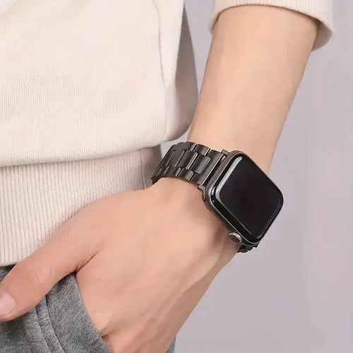 Apple Watch Stainless Steel Band - Sleek Durable Design