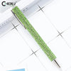 Press Metal Ballpoint Pens Diamond Multi-color Gift Pen Creative Office Supplies Student Stationary Supplies Accessory