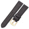black - gold buckle / 24mm