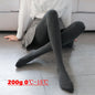 Winter Thicken Thermal Leggings 130g/330g Fleece Warm Women's Stockings High Waist Elastic Slim Sexy Legging Pantyhose 2024