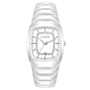 Women's White Ceramic Crystal Bracelet Watch Quartz Gift
