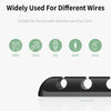 NNBILI 2024 New USB Cable Organizer Self-adhesive Cable Clips Silicone Fixer Wire Management for Home Car Interior Accessories