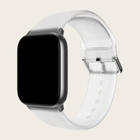 Apple Watch Silicone Strap - Colorful Floral Pattern Band