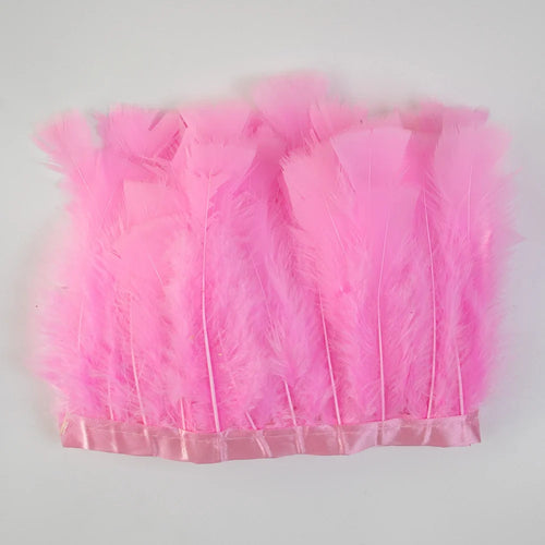 Professional Turkey Feather Fringe Trim 10-15cm
