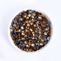 SS3-SS30 Yellow Series Hot-Fix Glass Flat Back Rhinestones
