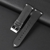 Polar Vantage, Grit X & Ignite Oil-Waxed Leather Band, Accent Stitches