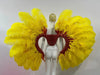 Two-Tone Feather Wing Backpiece Stage Costume Accessory