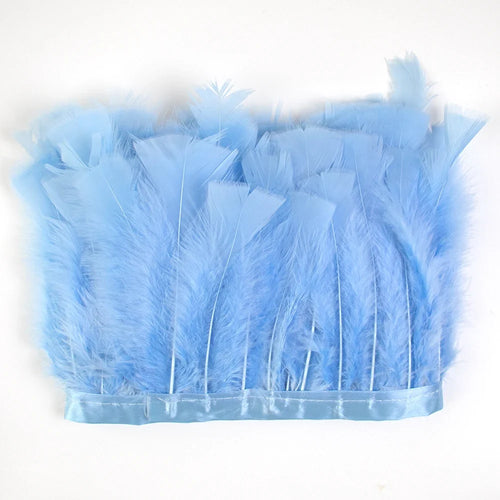 Professional Turkey Feather Fringe Trim 10-15cm
