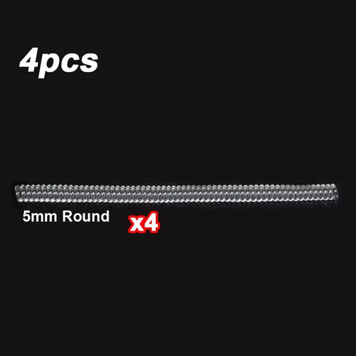 8pcs/Set Ring Size Reducer Tools Spiral Spring Based Rings Adjust Invisible Transparent Tightener Resizing Tool Jewelry Guard