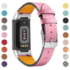Fitbit Charge 5 6 Leather Strap - Stylish and Comfortable