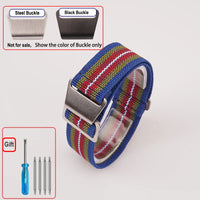 COROS Elastic Nylon Watch Band Universal Fit Parachute Style