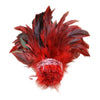 Natural Rooster Saddle Feather Strung Fringe (1 Roll)