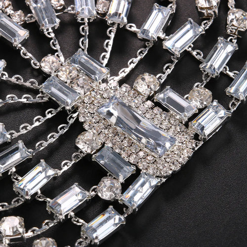 Crystal Hair Chain Headpiece Accessory