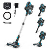 INSE Cordless Vacuum Cleaner, 20KPa Stick Vacuum up to 40min Runtime, 6-in-1 Cordless Stick Vacuum for Household Cleaning
