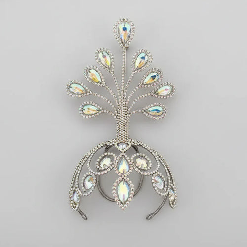 Rhinestone Tall Headpiece Base