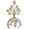 Peacock Rhinestone Headpiece