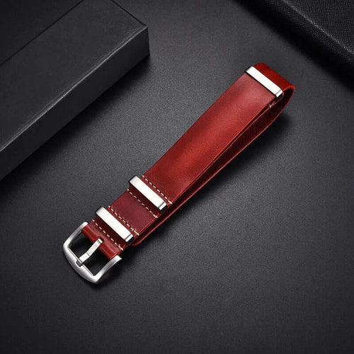 Huawei Leather Watch Band - Premium Classic Design