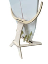 THE SHAKA surfboard display rack