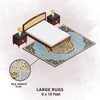 Premium Hand-Tufted Rug Made of 100% Wool  - Shivanka - 8x10 Feet