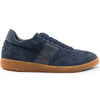 Zelli Italia 65-400-NVY SHIZZO Signature Leather Sneakers, Navy