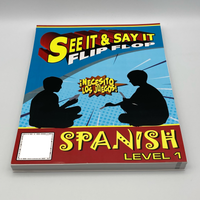 See it and Say it Flip Flop Spanish: Whole Family Spanish (SiSi) LEVEL 1 (3rd Ed.)