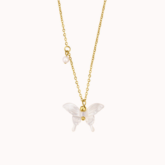 Sibyl Lunar Moth Necklace Caris Jewelry