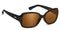 Polarized Amber / No Bifocal/Reader (Plano) ($90) / Glossy Black
