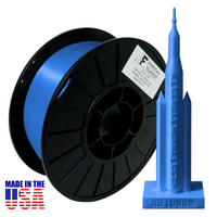 Blue AF Silk PLA 3D Printer Filament, 1.75 mm Diameter, 1 kg Spool