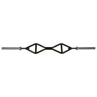TGrip Pro Series Single Handle Olympic Bar (Rotating Ends) - Multi Grip - Strength Training - Football - Swiss - Neutral