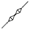 TGrip Pro Series Single Handle Olympic Bar (Rotating Ends) - Multi Grip - Strength Training - Football - Swiss - Neutral