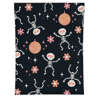 Skeleton Disco Ball Poly Mailers Size 10x13 Halloween Shipping Bags