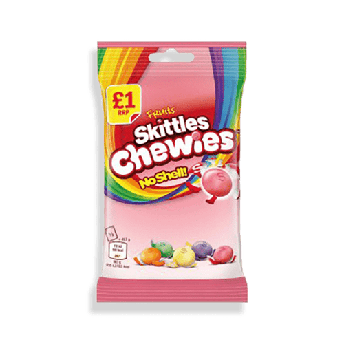 Skittles Chewies Fruits (100g) 6-Pack