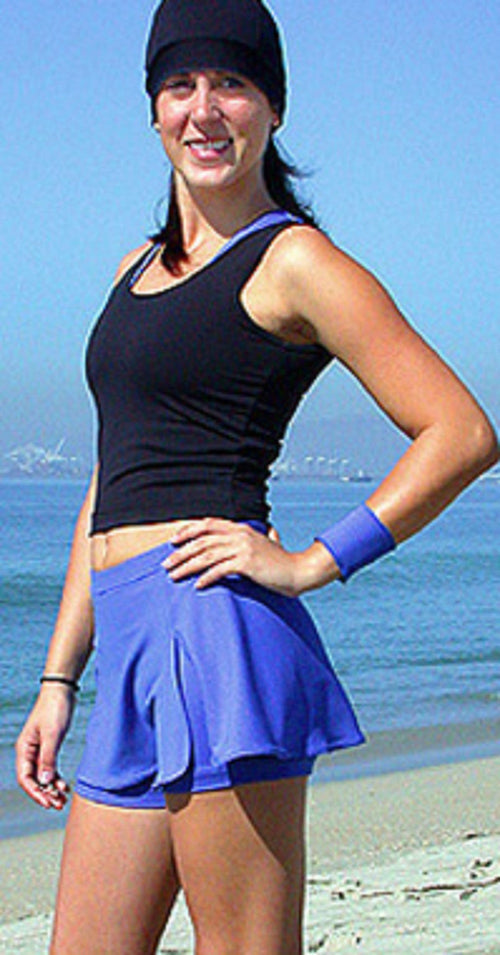 Runner's Gear Women's Skort, Royal Blue, Medium