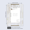 Picture Frames Palace Banquet Collection Bone Inlay Brass Beige White 4x6 5x7"