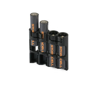 Slim Line AAA 4 Pack (Tuxedo Black) Storacell
