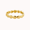 Slim Hearts Ring
