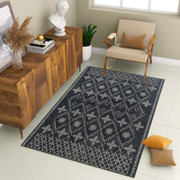 Premium Hand-Tufted Rug Made of 100% Wool  - Snowfall - 6x9 Feet