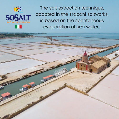SoSalt Coarse Sea Salt from Sicily | Foodservice Bucket 5 kg (11 lb) | Kosher, All Natural Mediterranean Sea Salt