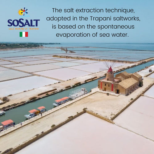 SoSalt Coarse Sea Salt from Sicily | XL Foodservice Bucket 12.5 kg (27.5 lb) | Kosher, All Natural Mediterranean Sea Salt