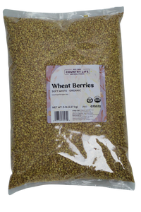 Wheat Berries, Soft White, Organic