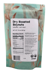 Soynuts, Dry Roasted, Organic, Salted