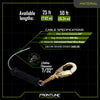 Frontline RPGCLE Leading Edge Cable Single Leg SRL with Steel Snap Hook End with Carry on Handle and Tagline