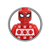 Spiderman Holiday Minifigure