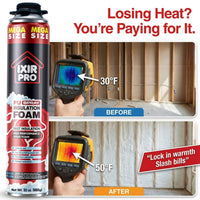 Spray Foam Insulation Kit -  30oz Complete DIY Insulation