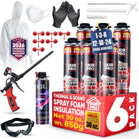 Spray Foam Insulation Kit -  30oz Complete DIY Insulation