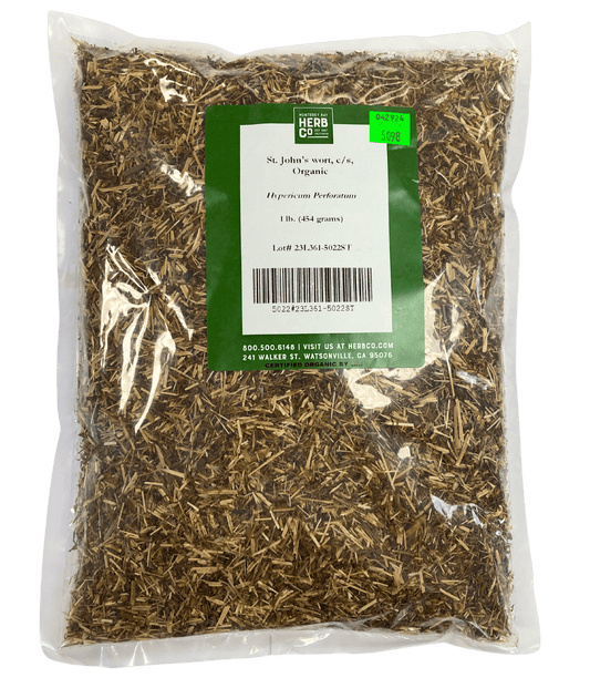 St. John's Wort, Organic, Cut & Sifted